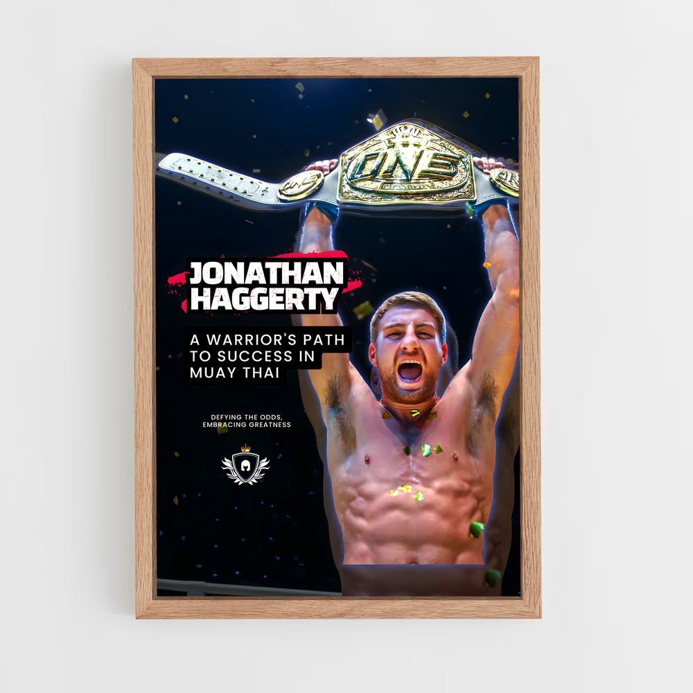 Poster Le Champion Entraîné – affiche MMA (vue 4)